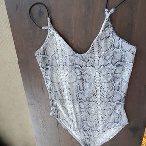 Snake Skin Body Suit